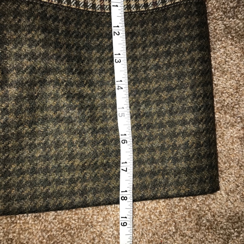 Jcrew Color Block Houndstooth Skirt - image 7